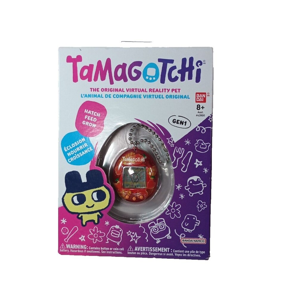 Tamagotchi Gen 1 Original Virtual Pet Sealed Bandai Fruit Shell New